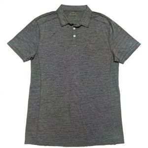 BKE Mens XL Short Sleeve Polo Shirt Gray EUC
